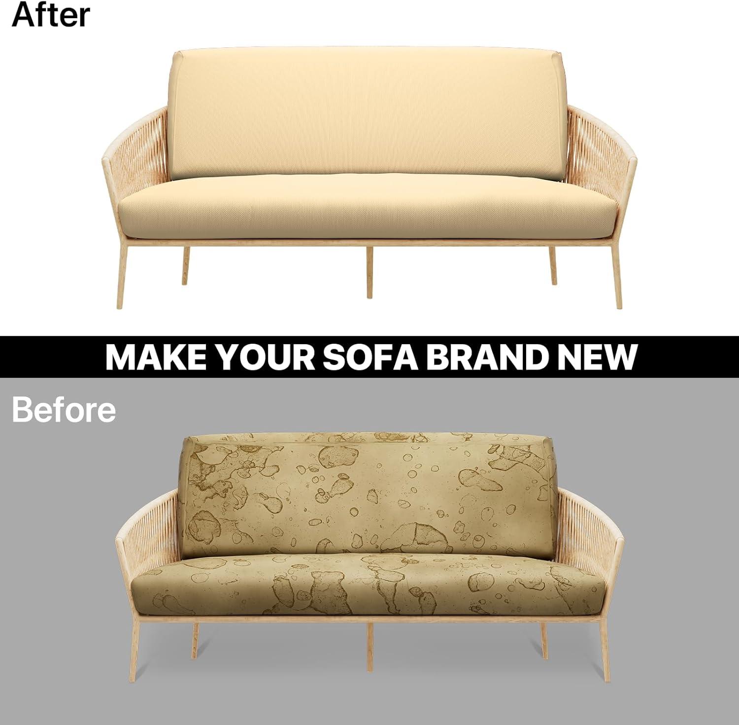 MoNiBloom Solid Futon Cover Slipcover Fit 6"- 8" Futon Mattresses Khaki, Twin Size 39x75 Inch