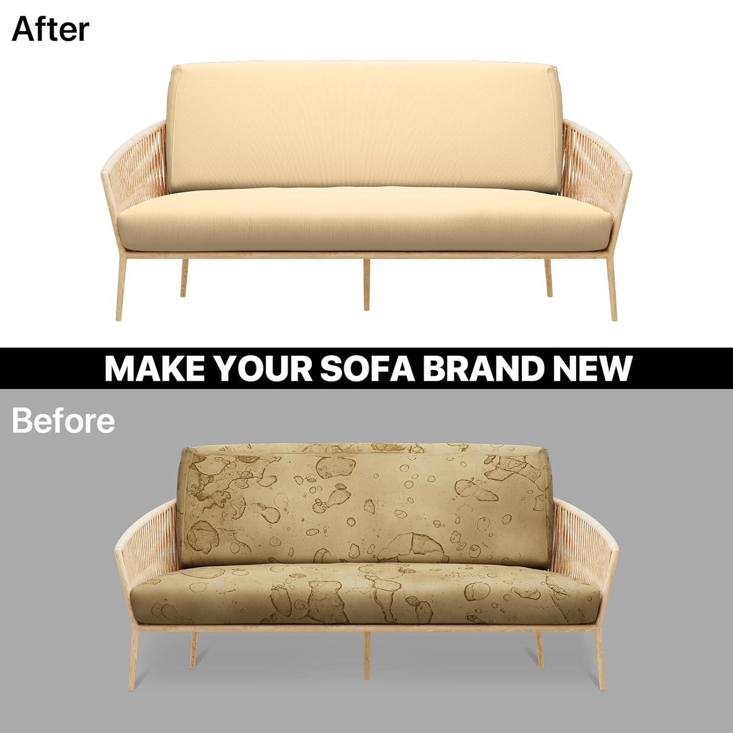 MoNiBloom Solid Futon Cover Slipcover Fit 6"- 8" Futon Mattresses Khaki, Twin Size 39x75 Inch