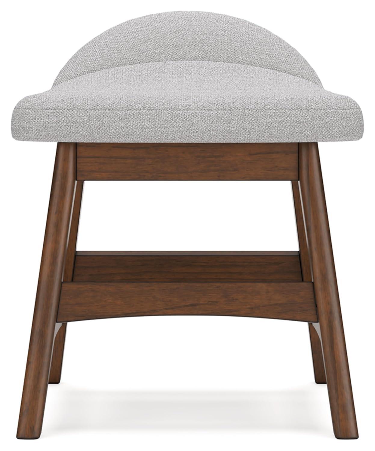 Signature Design by Ashley Lyncott Home Office Desk Chair, Light Gray/Brown