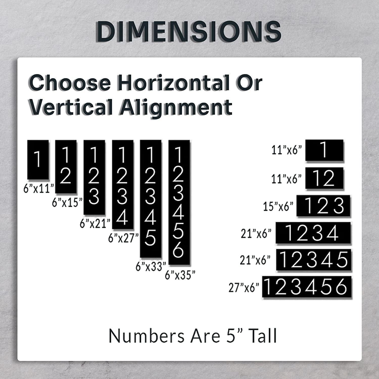 House Address Plaque For Outside Address Sign Numbers House Numbers Plaque Address Plaque For House Numbers
