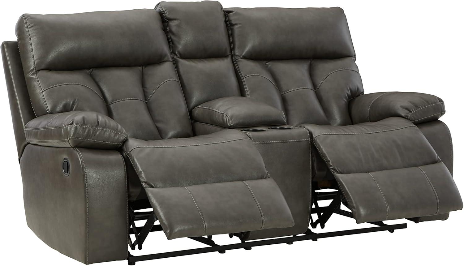 76'' Upholstered Reclining Loveseat