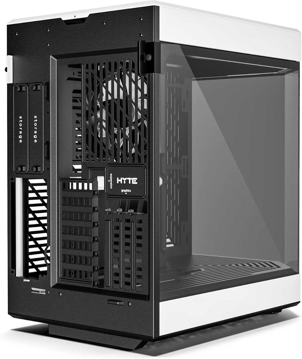 HYTE Y60 Premium ATX Mid Tower Chassis - White