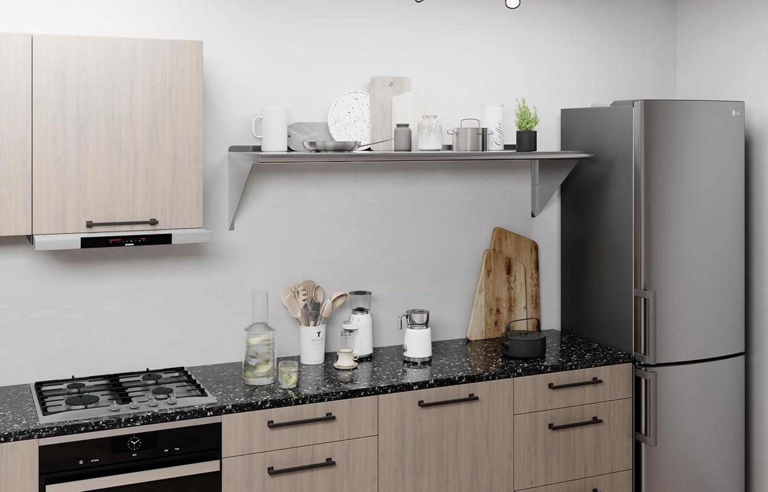 Amgood Stainless Steel Wall Mount Shelf