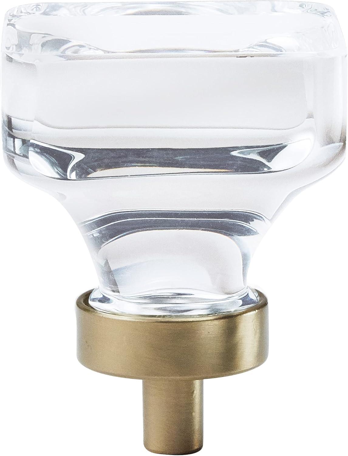 Glacio 1 3/8" Length Square Knob