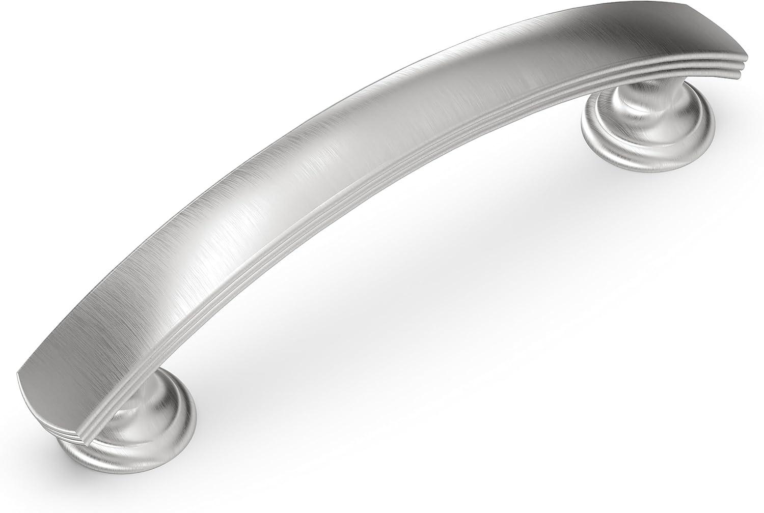 Hickory Hardware American Diner Collection Pull - Transitional, Traditional Hardware for Drawers & Cabinets (Set of 10)