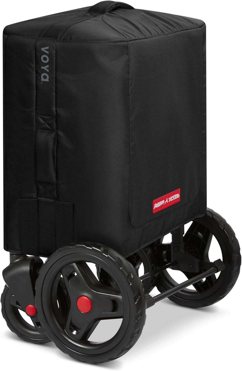 Radio Flyer Voya Stroller Wagon Accessory Travel Cover - Black
