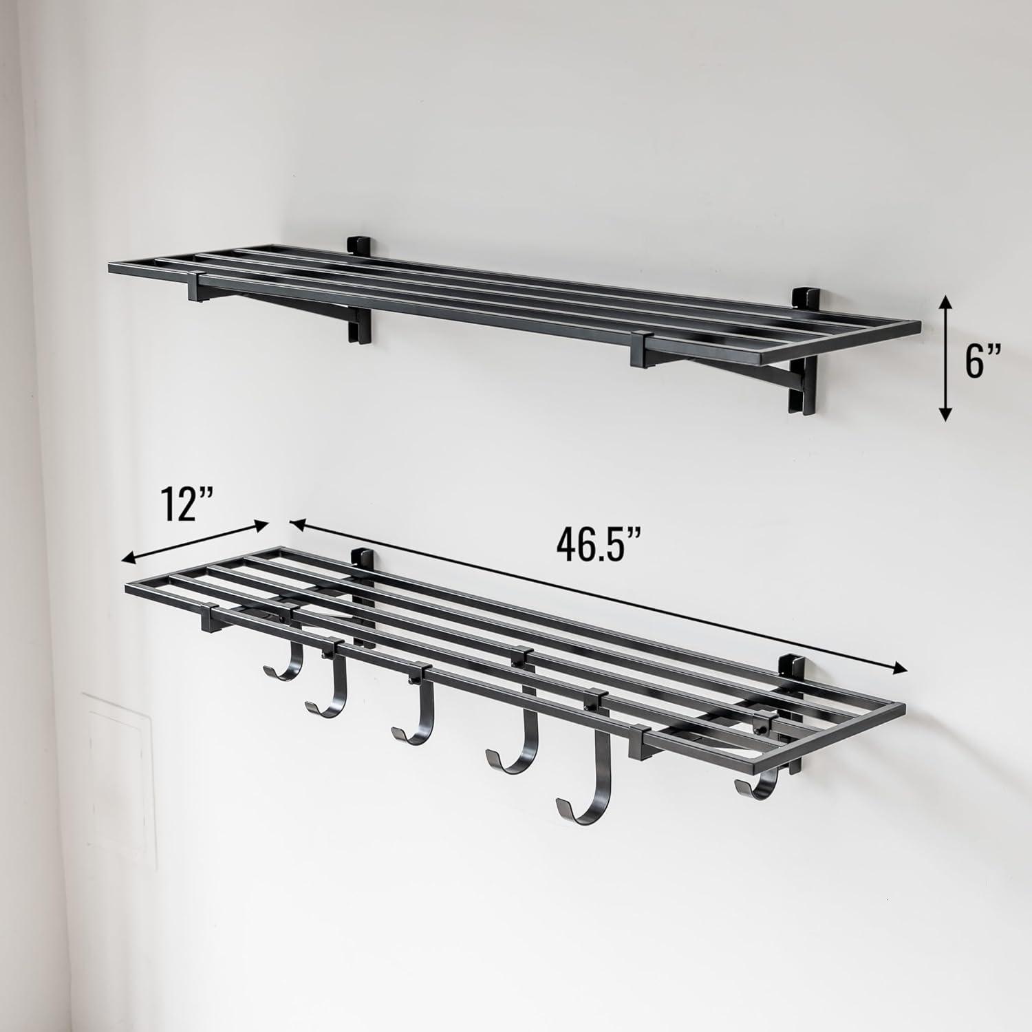 StoreYourBoard 1' x 4' Bristol Garage Wall Mount Shelves | 2-Pack