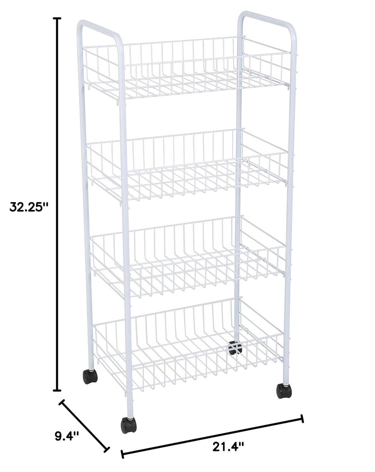 Simplify Gould 32.25'' H x 22'' W Utility Cart with Wheels