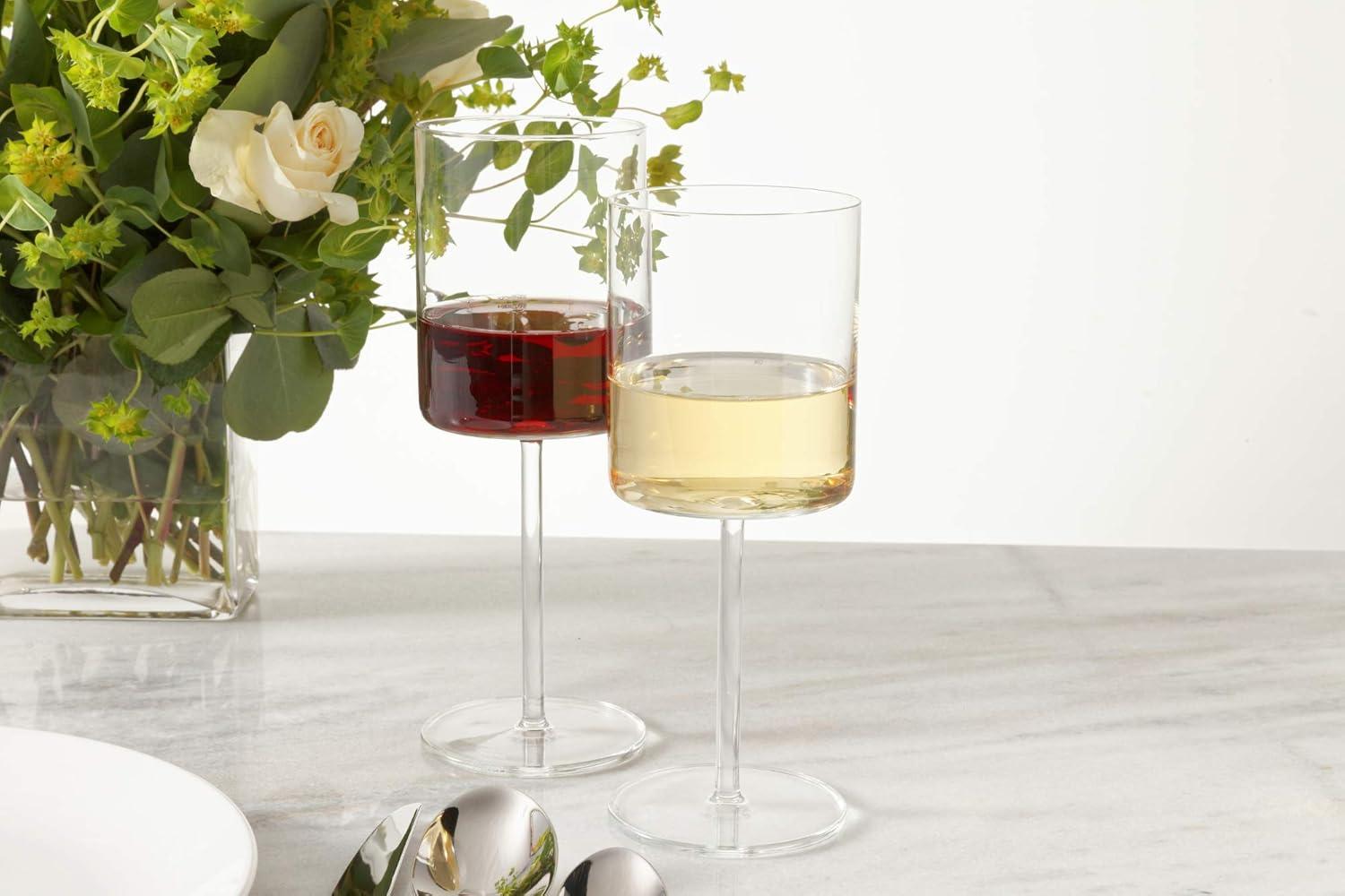 Modo 13.5 oz. Crystal White Wine Glass