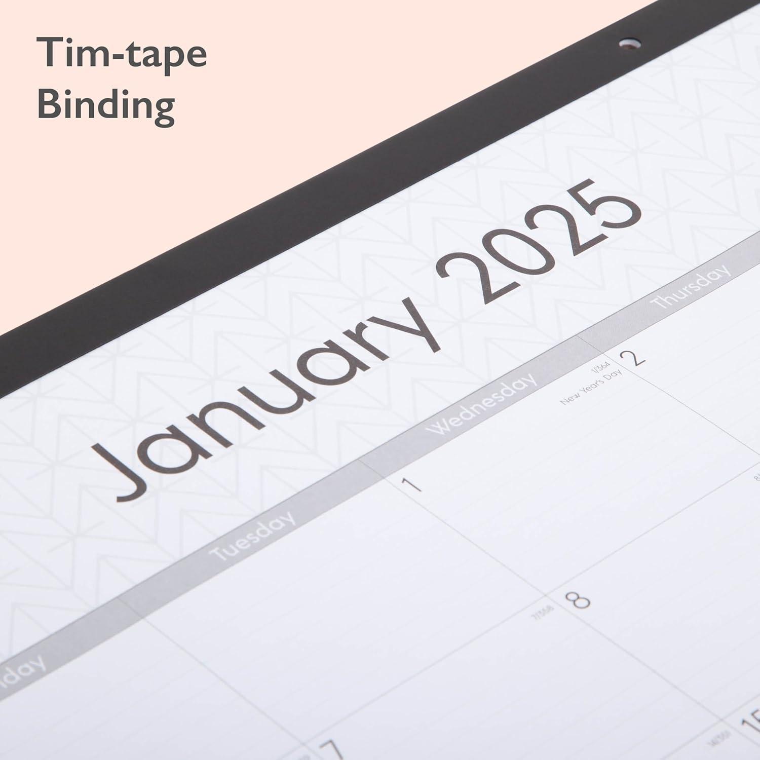 Blue Sky 2025 Desk Pad Calendar, 22x17, Enterprise
