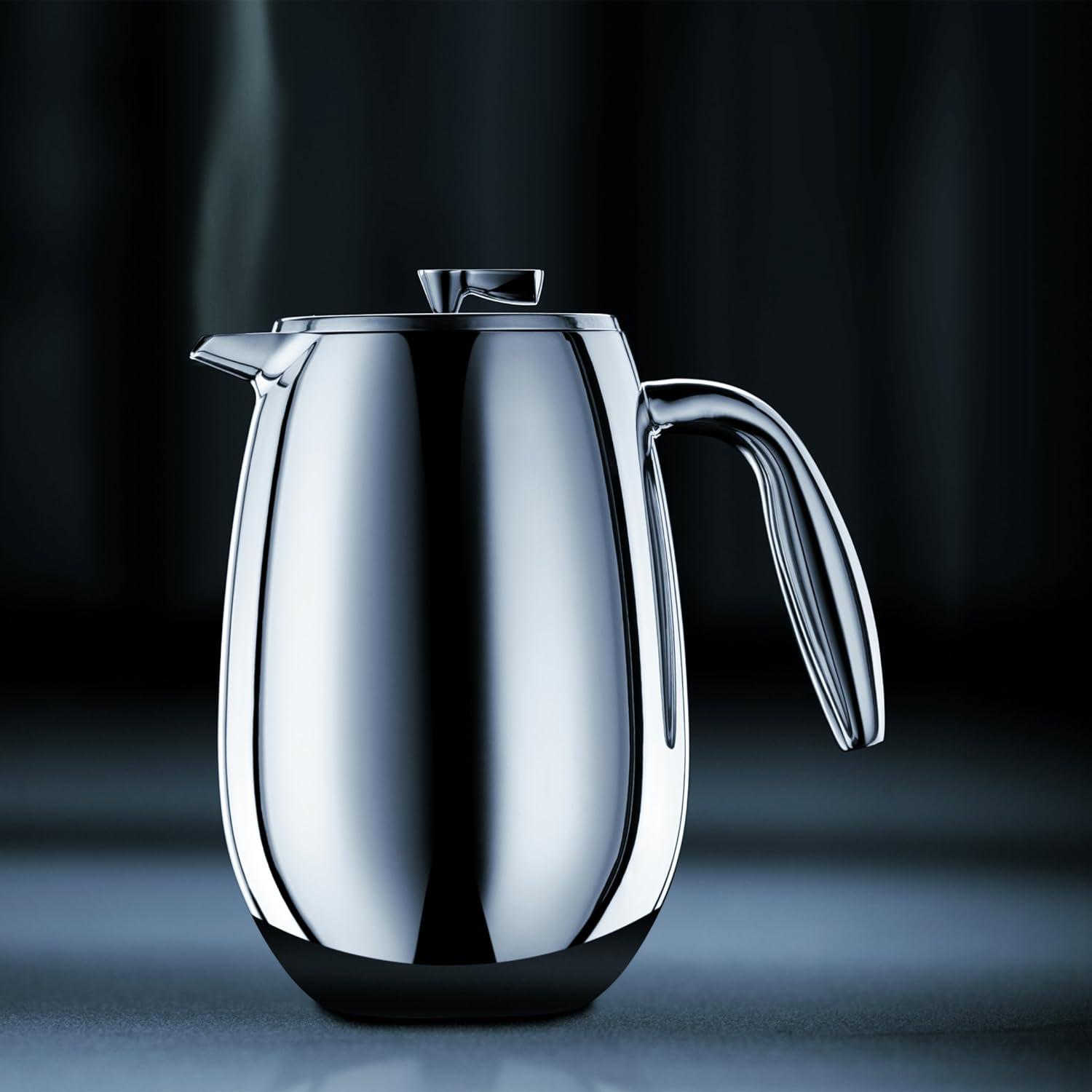Bodum Columbia Double Wall Stainless Steel French Press Coffee Maker