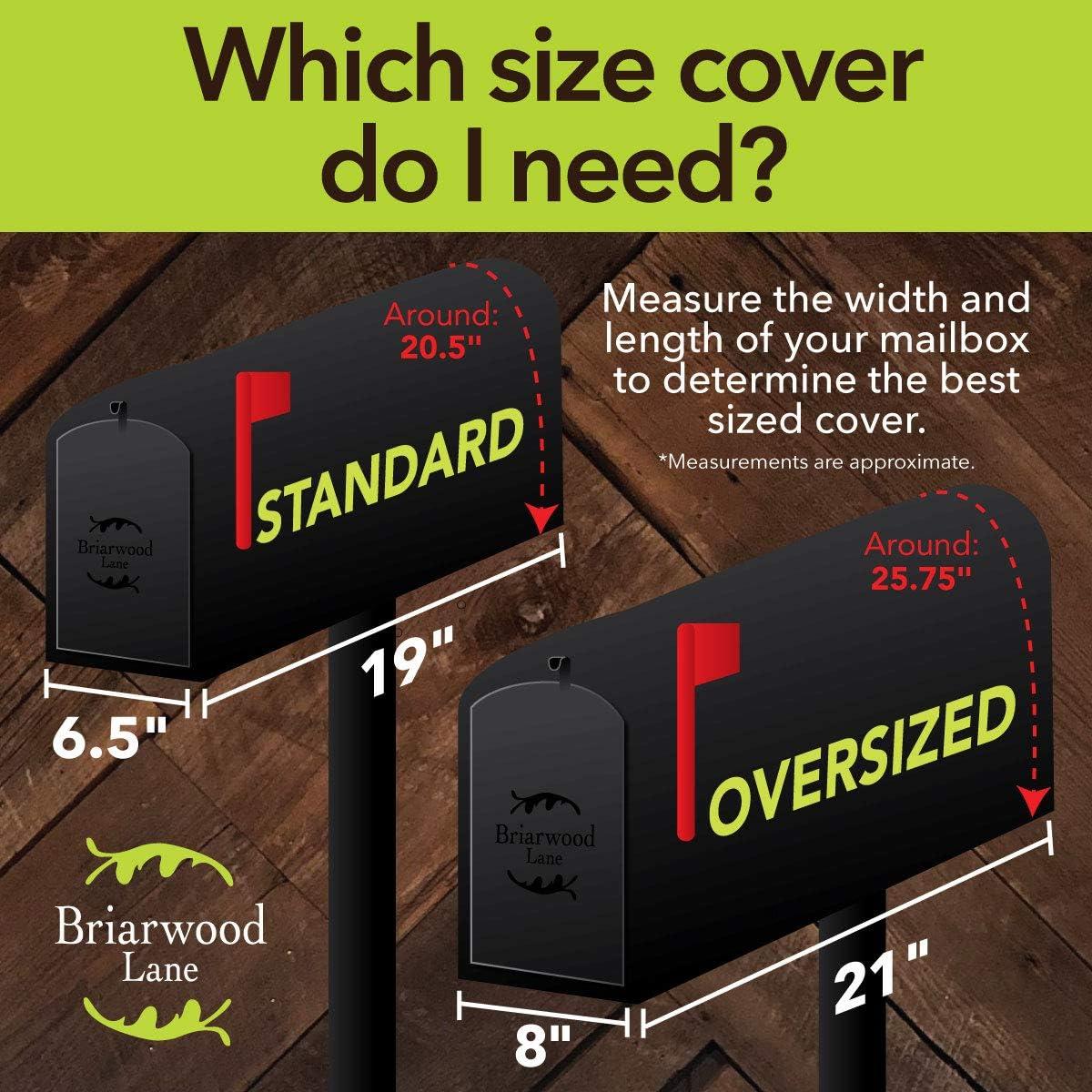 Briarwood Lane Caroling Snowmen Christmas Magnetic Mailbox Cover Welcome Standard