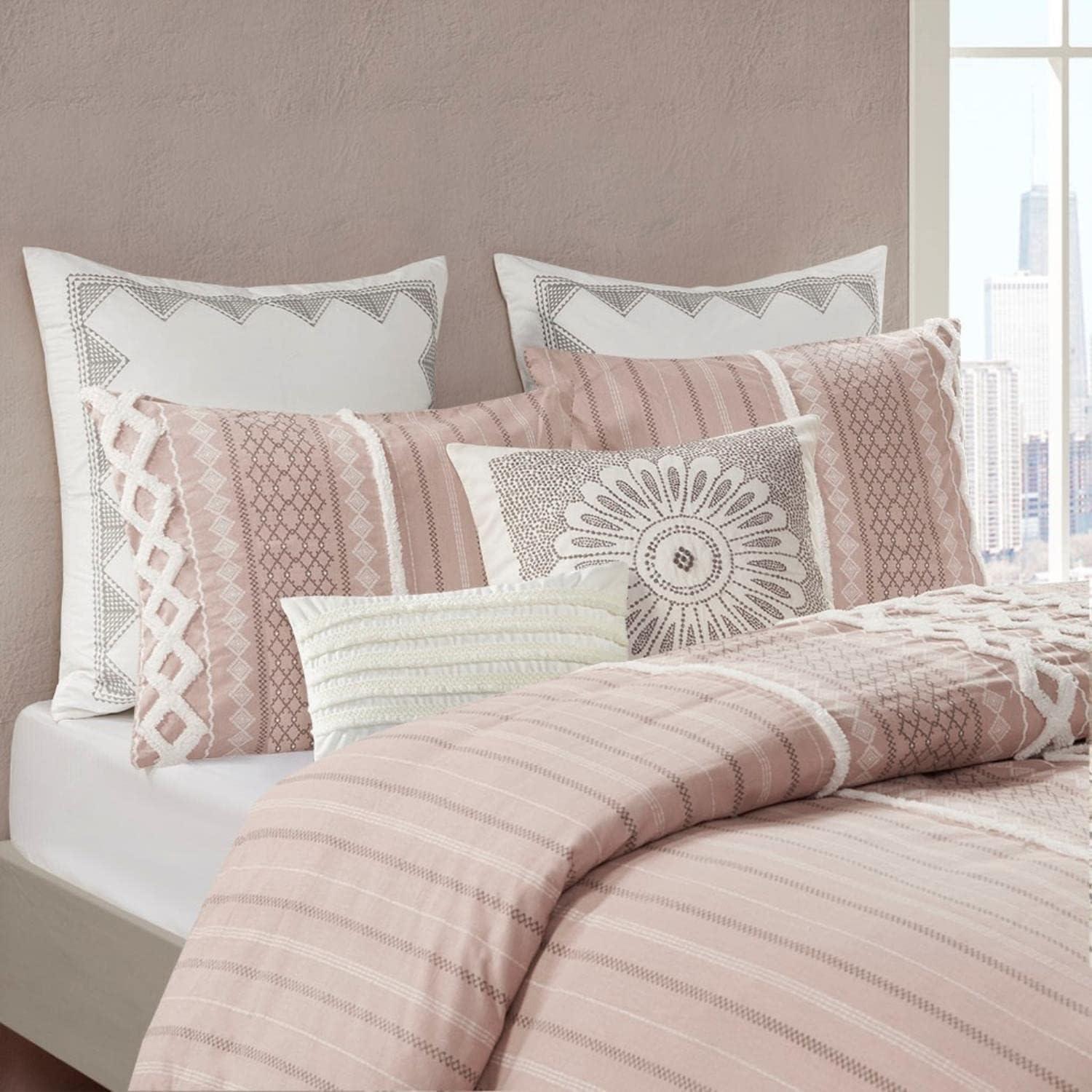 Imani Cotton Printed Duvet Cover Set