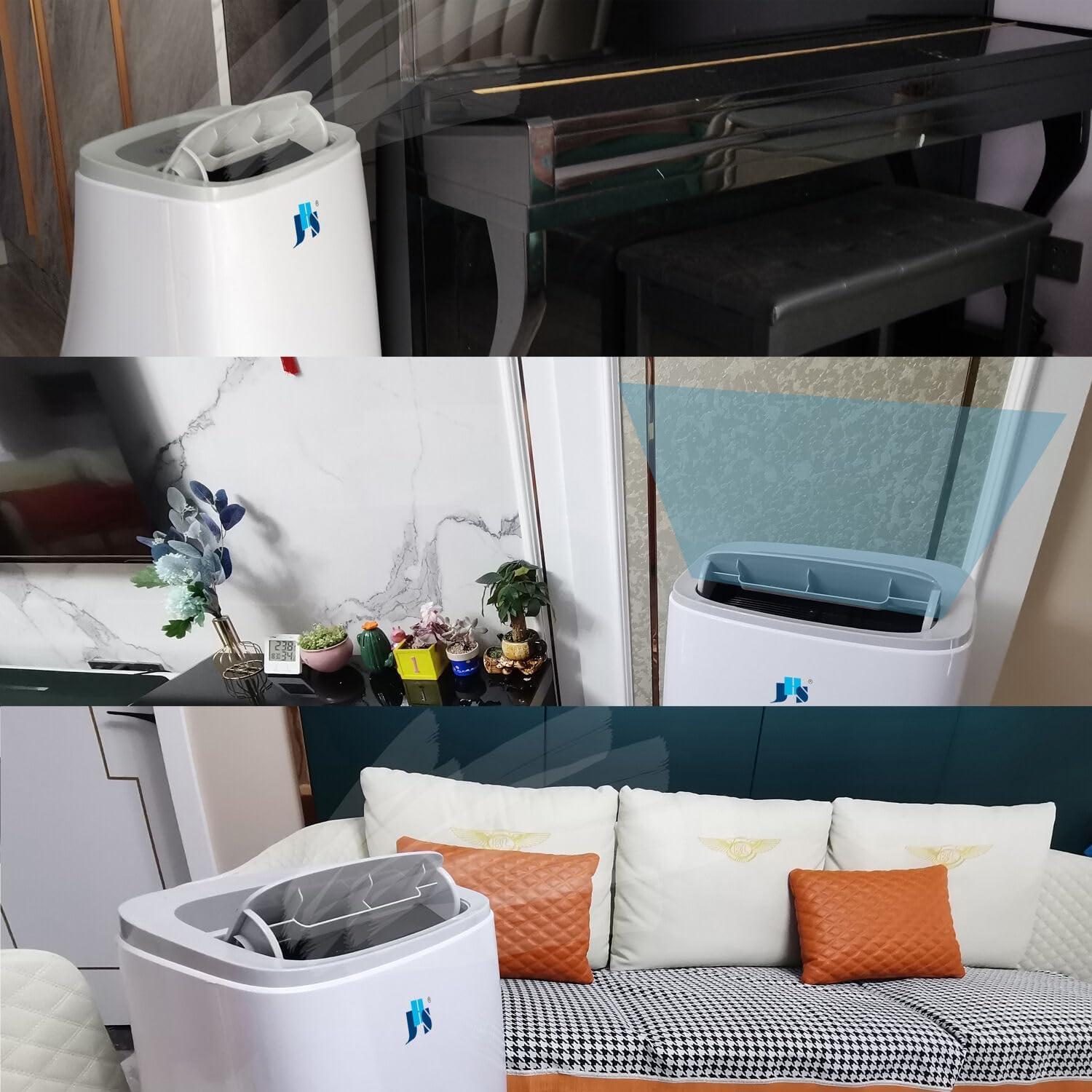 JHS JHS 10,800 BTU DOE Portable Air Conditioner for Home with Dehumidifier for Rooms up to 550 Sq. Ft.