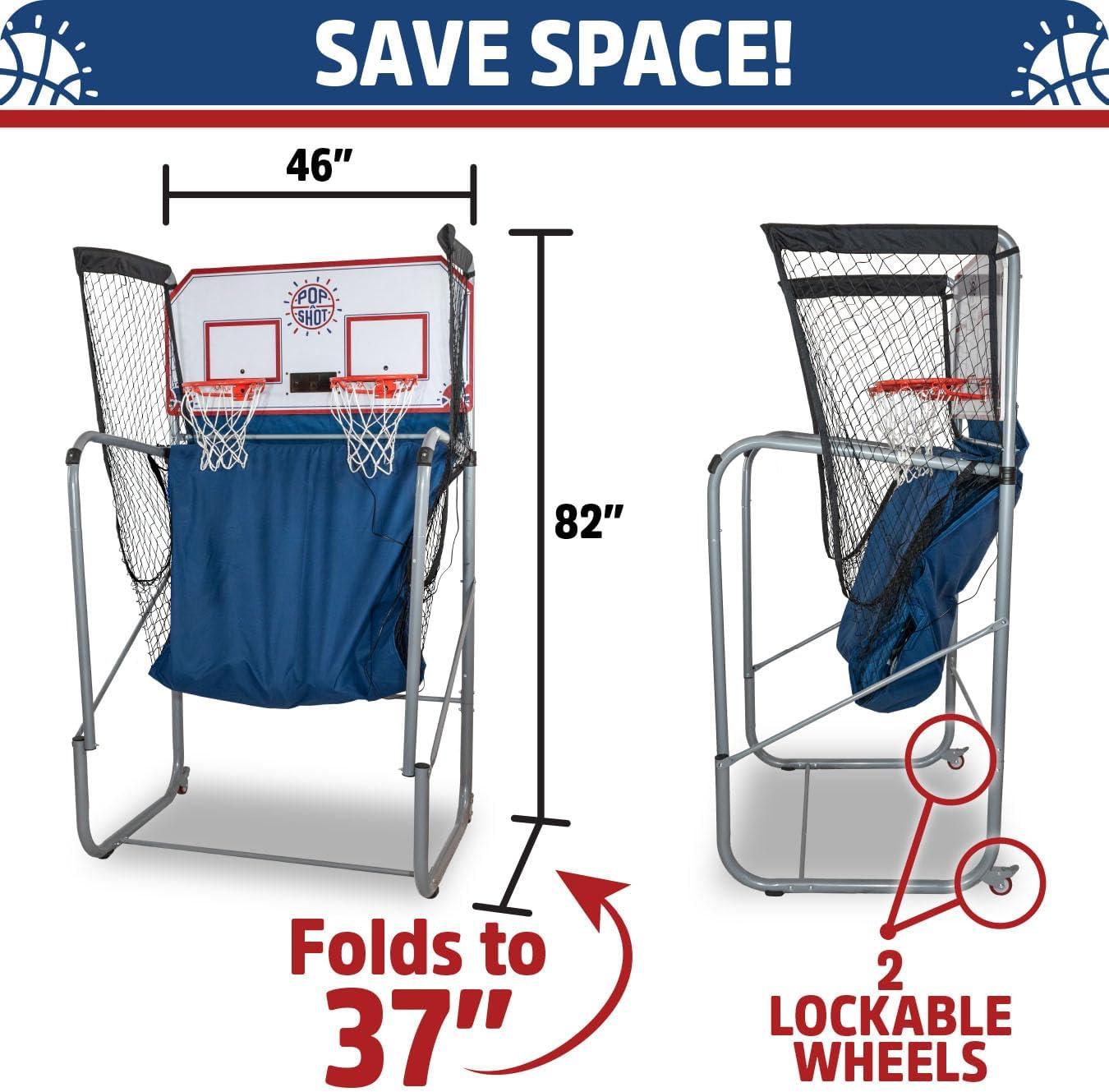 Pop-A-Shot Home Dual Shot Basketball Game
