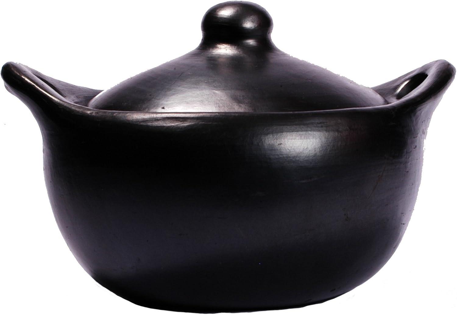 Exlonjet, Stew Chamba Clay Pot, Extra Small, 1.5 Quarts