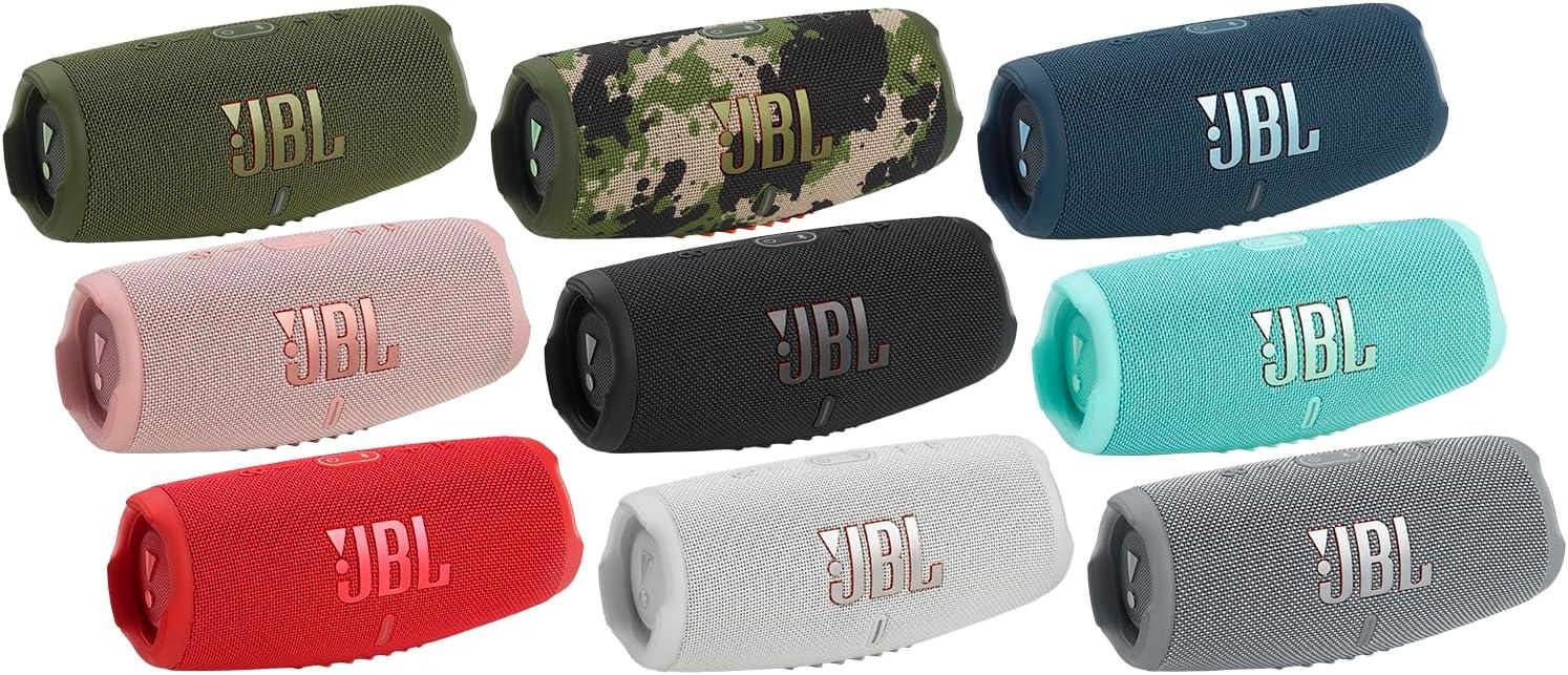 JBL Charge 5 Portable Waterproof Bluetooth Speaker with Powerbank