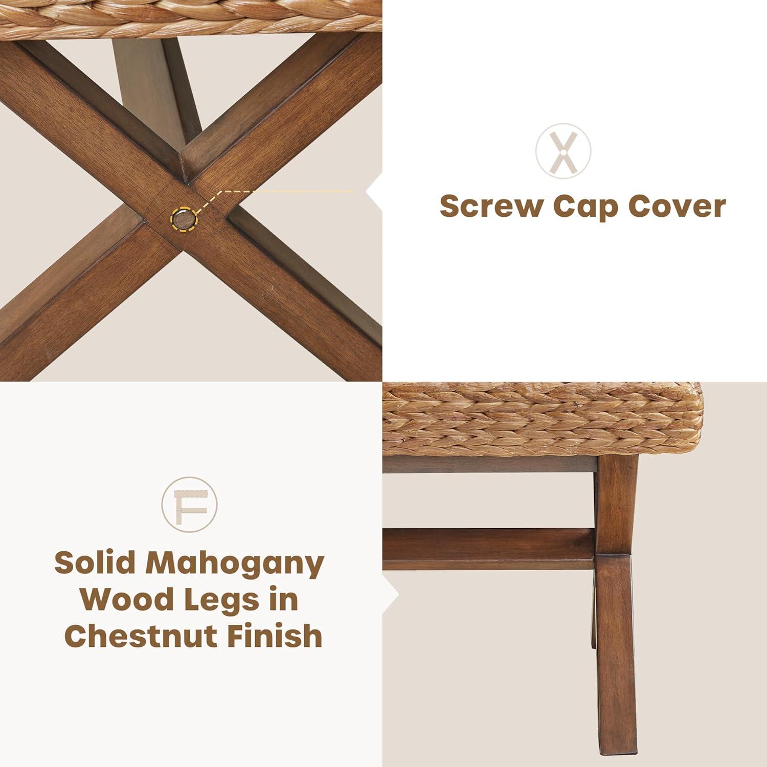 Mercury Row® Nakia Button Tufted Accent Bench