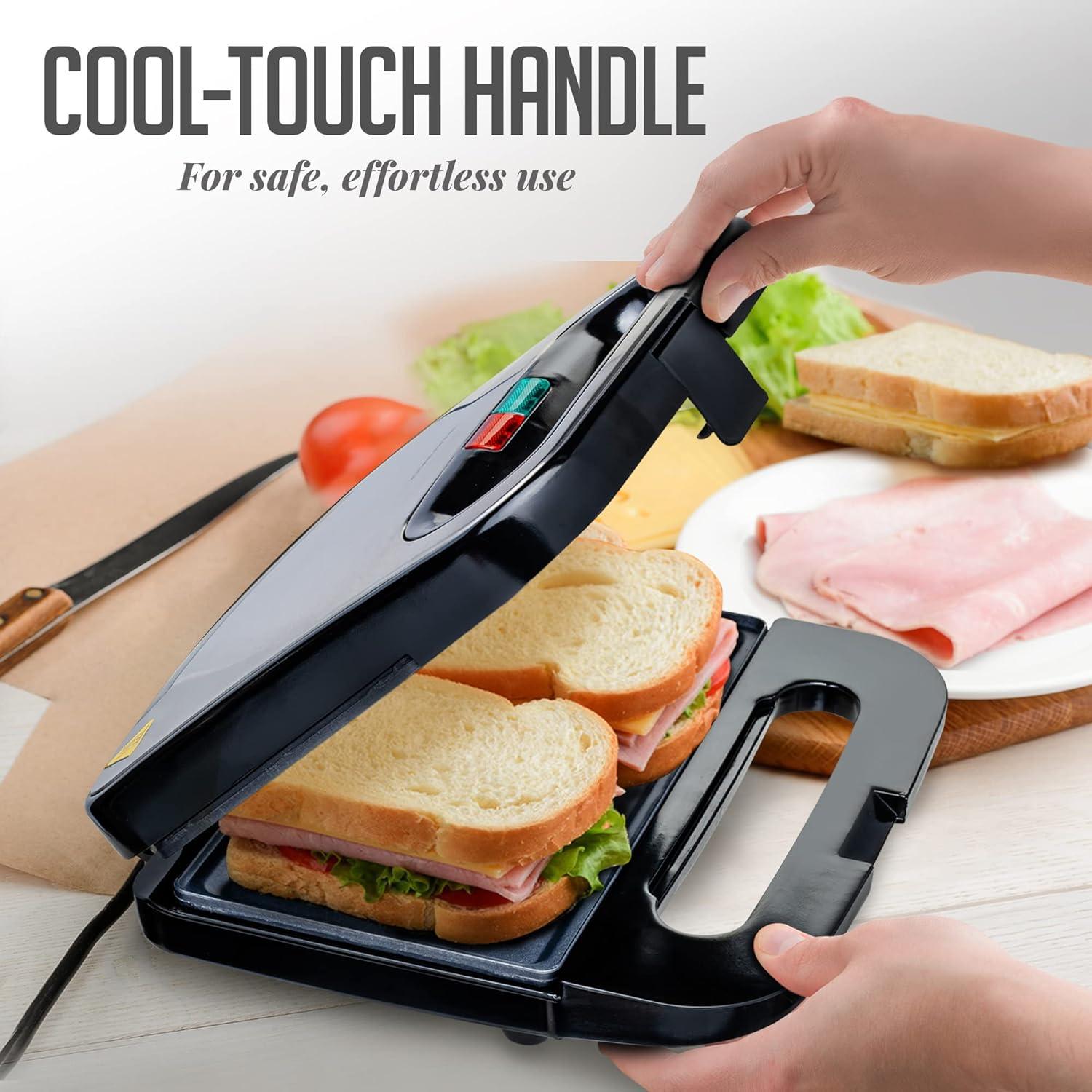 Ovente OVENTE Compact Electric Panini Press Grill