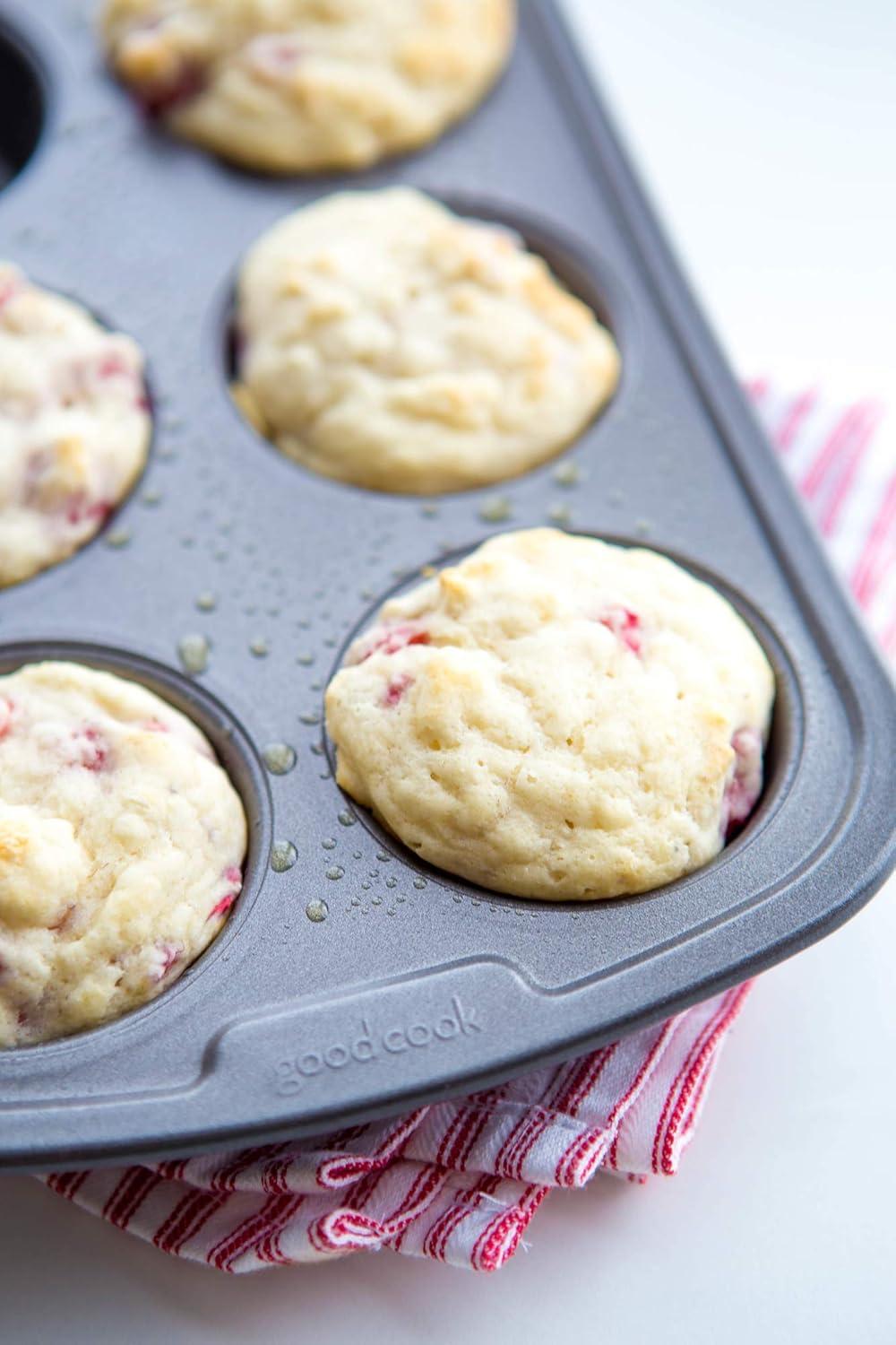 Jumbo Non-Stick 6-Cup Steel Muffin Pan