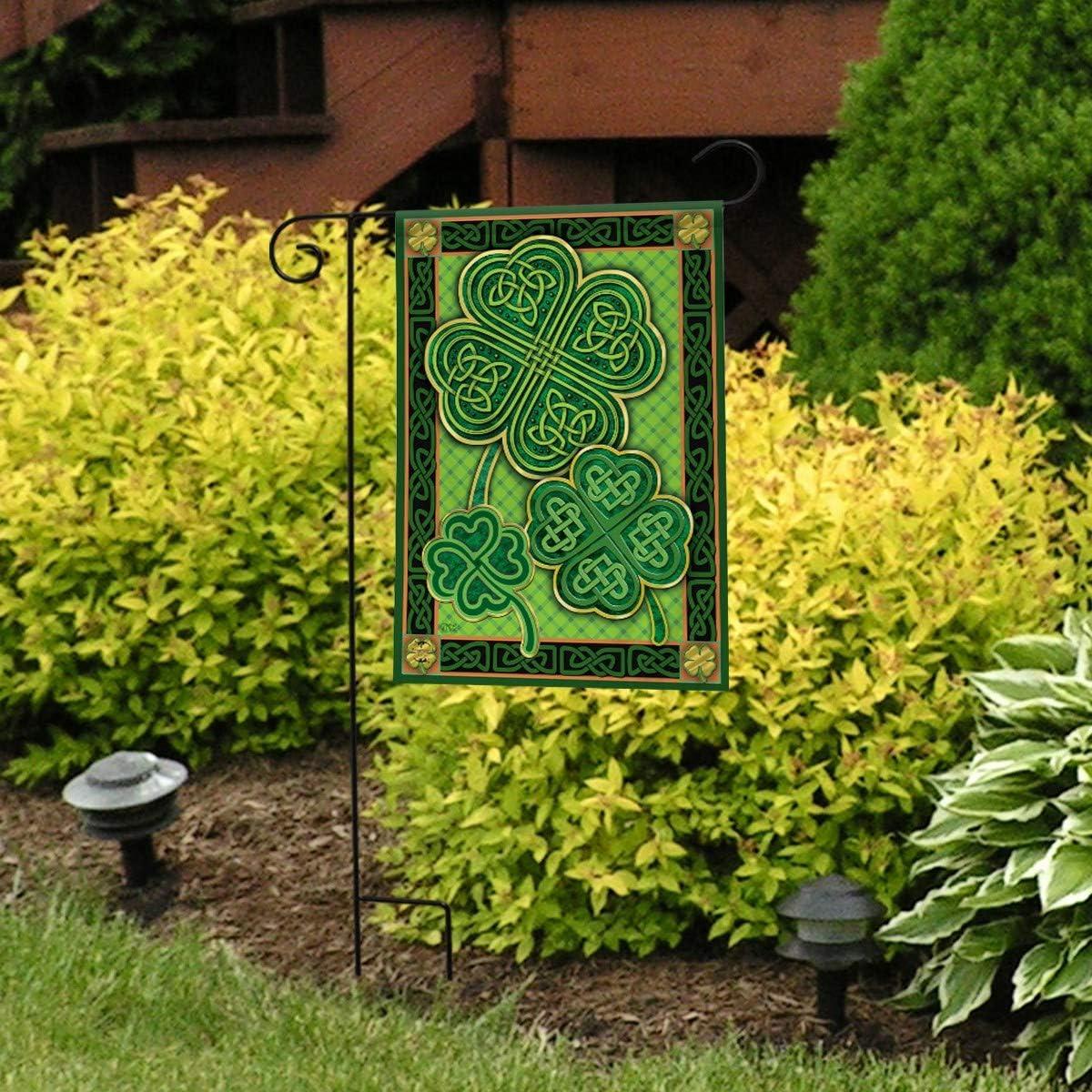 Briarwood Lane Celtic Shamrocks St. Patrick's Day Garden Flag Iri