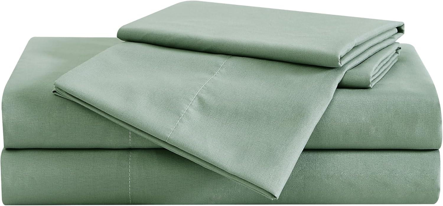 London Fog London Fog Garment Wash Solid Sheet Set