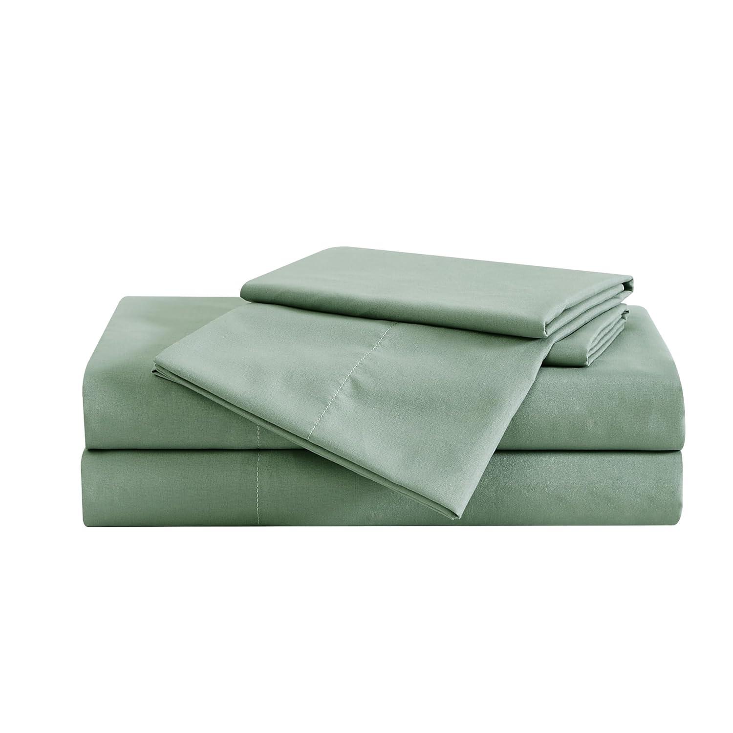 London Fog London Fog Garment Wash Solid Sheet Set
