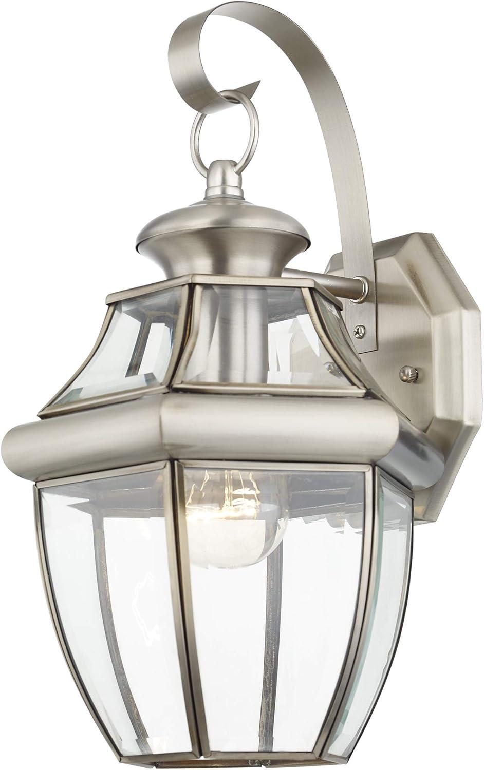 Livex Lighting Monterey 1 - Light Wall Light in  Brushed Nickel