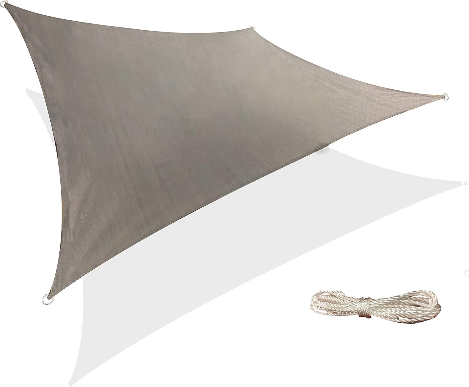 12 x 12 Backyard Expressions Sun Shade Sail for Patio Available in a Variety of Colors