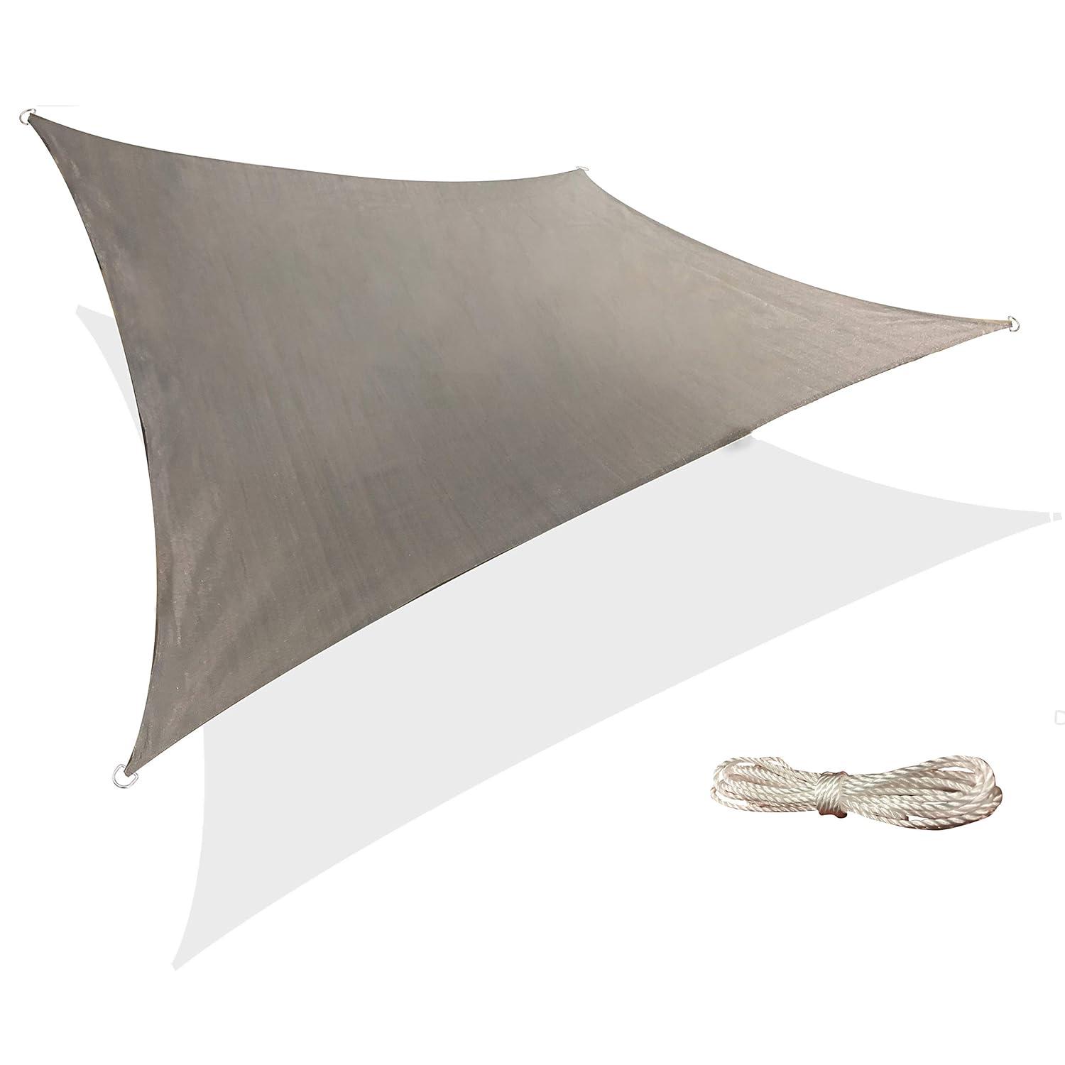 12 x 12 Backyard Expressions Sun Shade Sail for Patio Available in a Variety of Colors