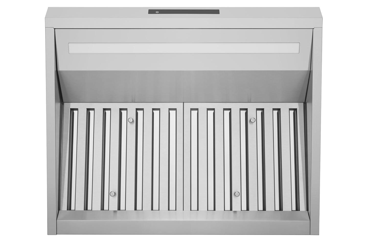 30" 540 CFM Versatile Under Cabinet or Wall Mounted Range Hood in Stainless Steel with Smart Feature