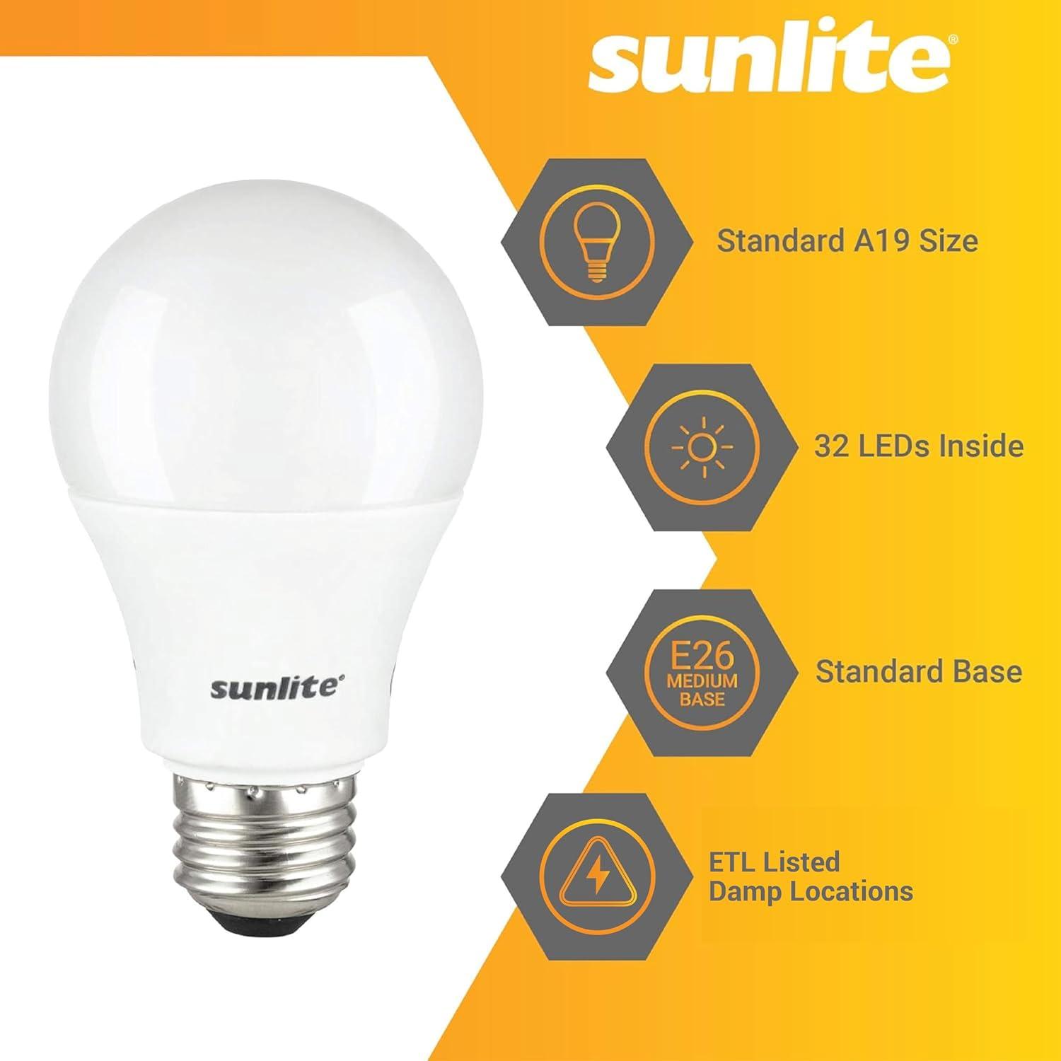 White Frosted LED Screw-in Light Bulbs for Commercial Use