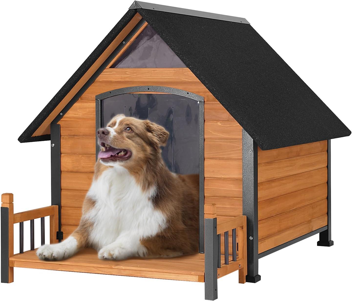 Aivituvin Wood Insulated Dog House