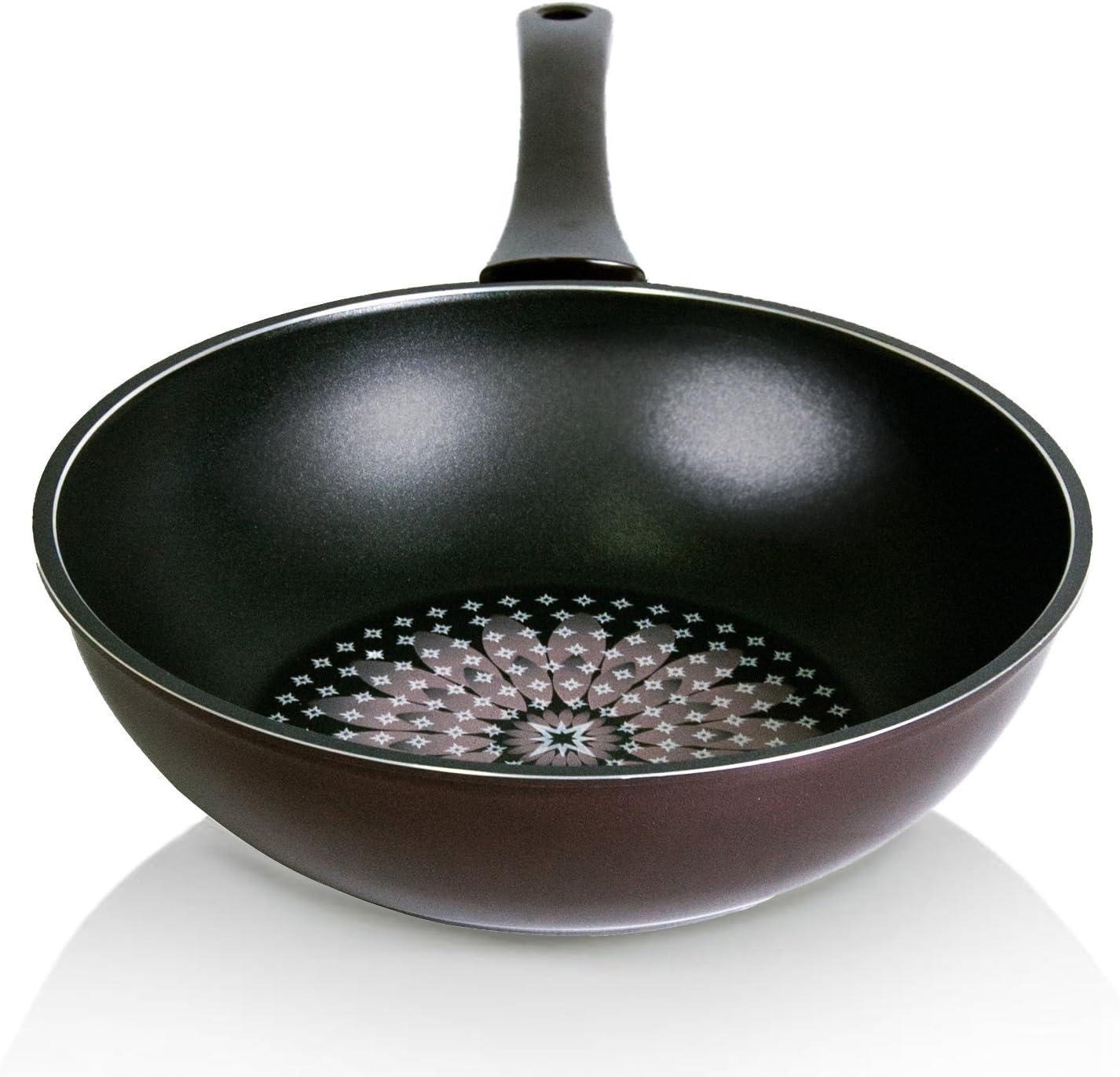 TECHEF Blooming Flower - 12" Nonstick Wok/Stir-Fry Pan