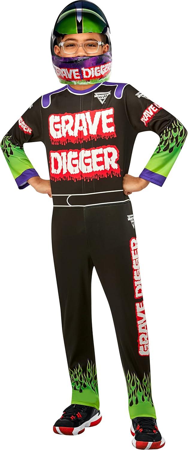 Rubies Monster Jam Grave Digger Boy's Costume Large