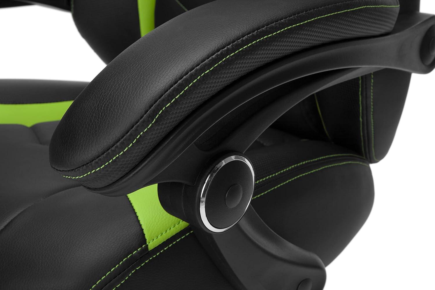 Respawn RESPAWN 110 Pro Gaming Chair - Gaming Chair with Footrest, Reclining Gaming Chair, Video Gaming Computer Desk Chair, Adjustable Desk Chair, Gaming Chairs For Adults With Headrest Pillow