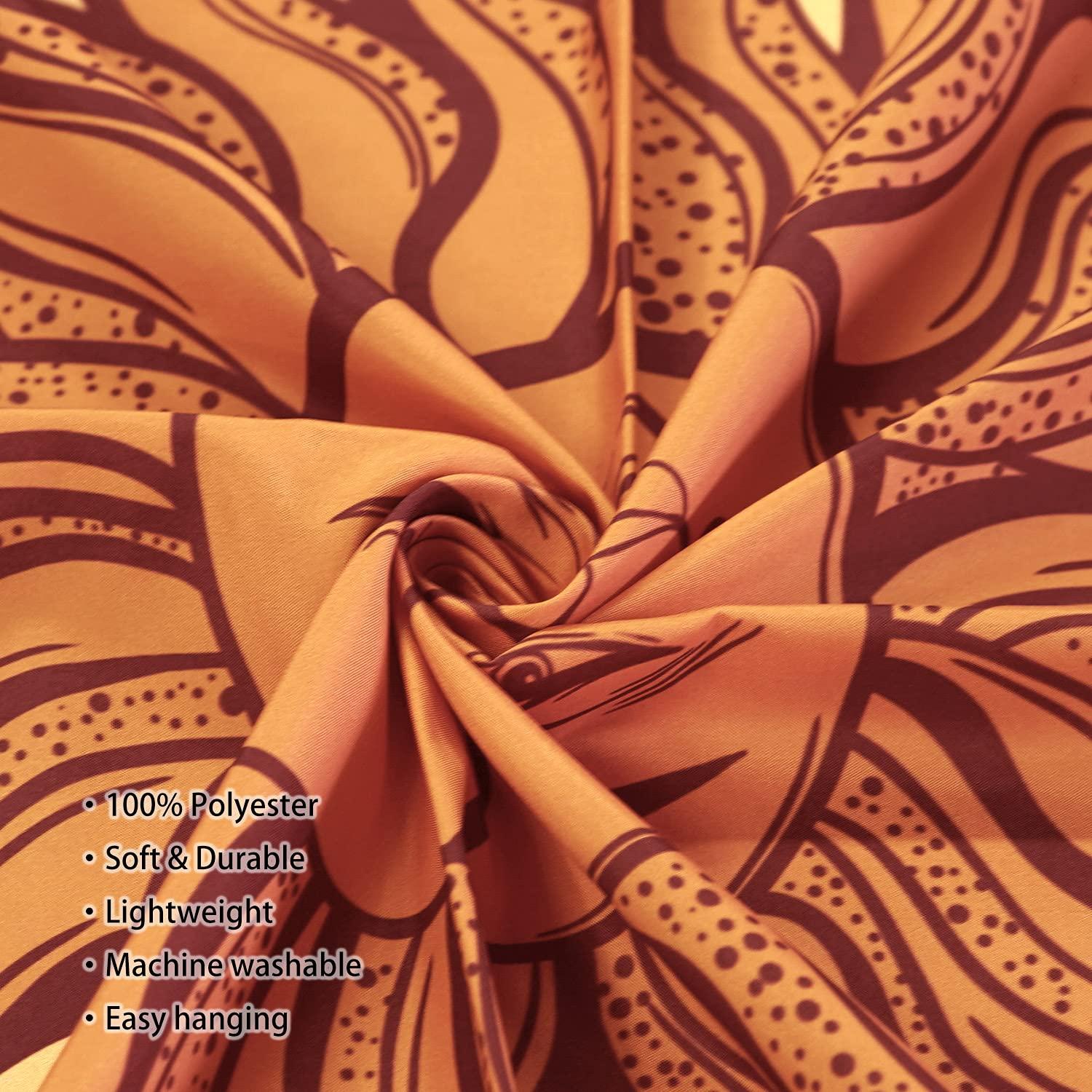 Accnicc Yellow Sun and Moon Tapestry Vintage Indie Boho Tapestry Wall Hanging with Sunflowers Butterfly Moth Constellation Aesthetic Wall Tapestries for Bedroom Dorm Living Room (Orange, 48'' × 36'')