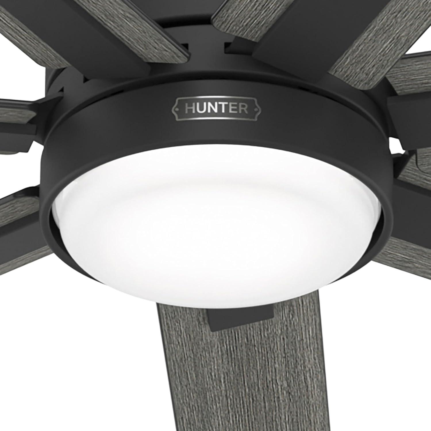 60" Phenomenon 7 - Blade Smart Standard Ceiling Fan with Wall Control and Light Kit Included