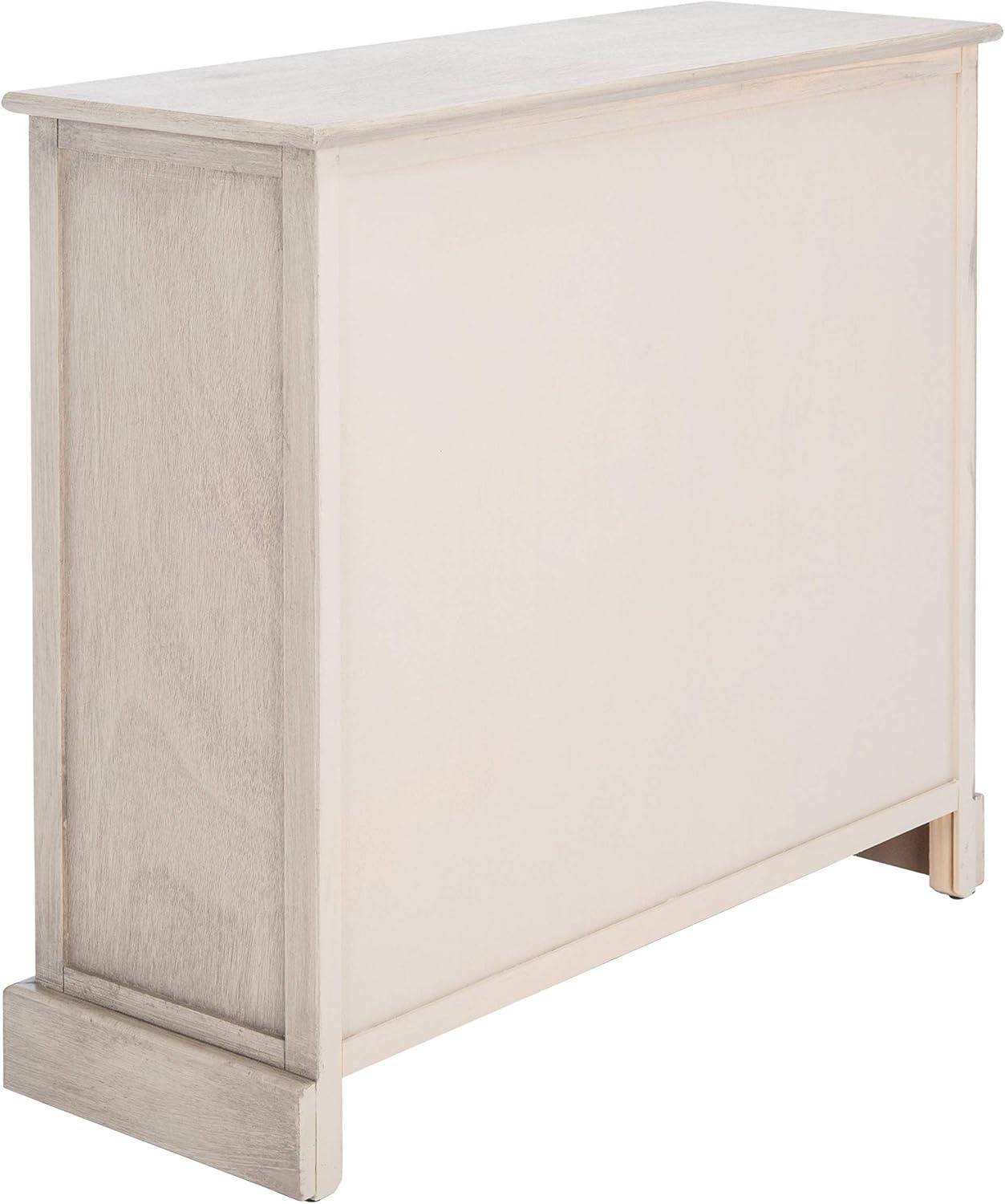 Peyton Greige Herringbone 2-Door Wooden Sideboard