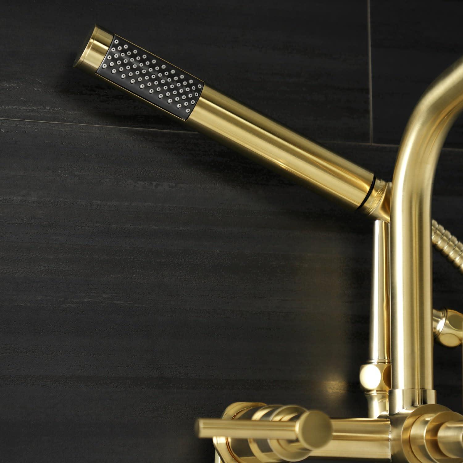 Kingston Brass Kingston Brass Concord Wall Mount Clawfoot Tub Faucet AE8457DX