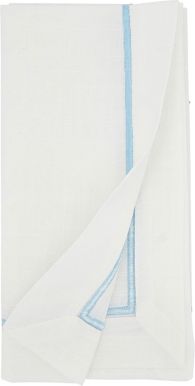 Saro Lifestyle Embroidered Dinner Napkins (Set of 4)