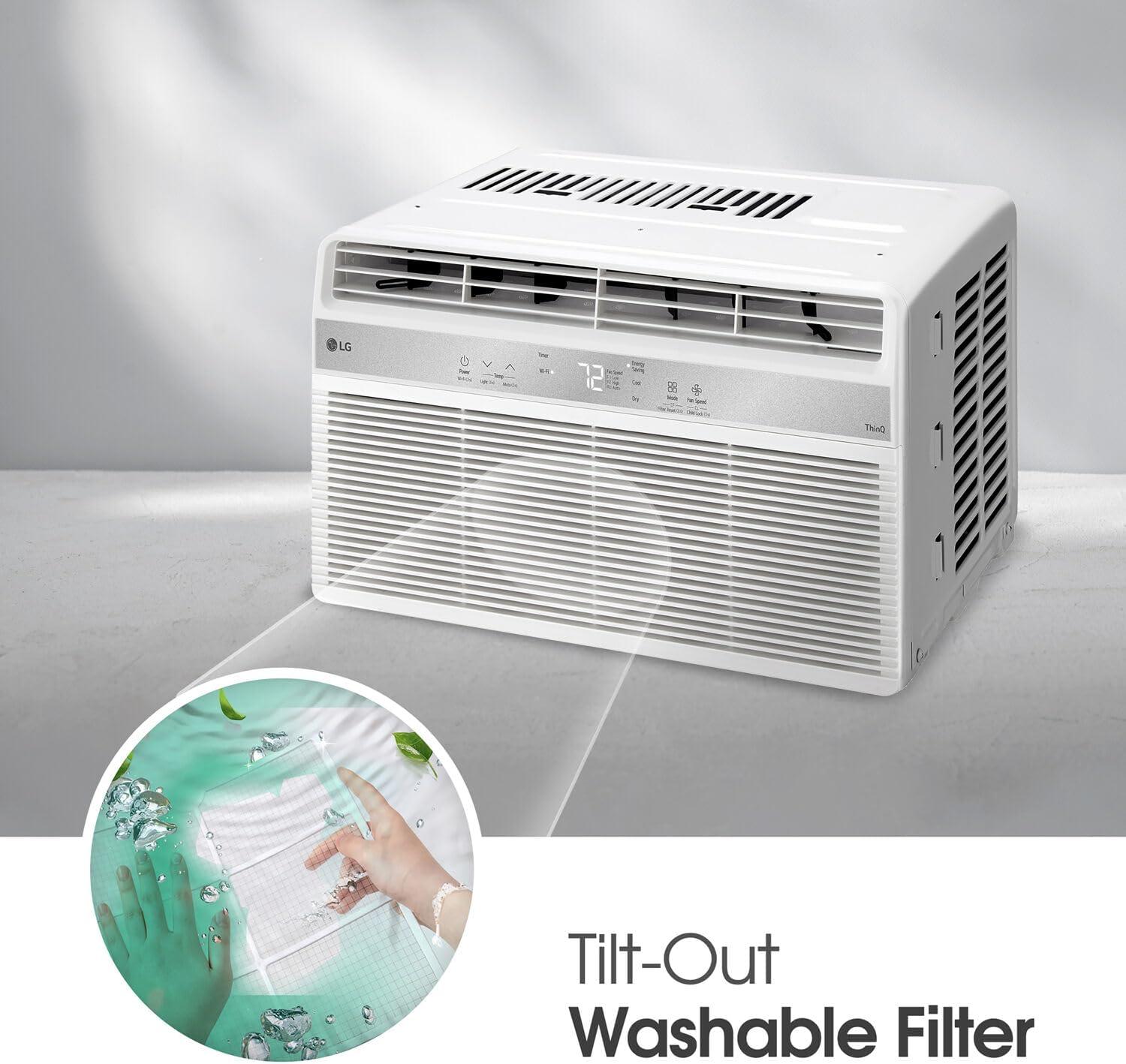 6,000 BTU Window Air Conditioner with Remote