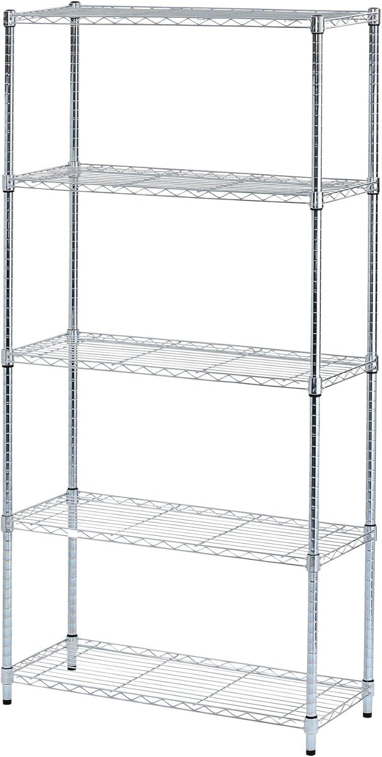 Residential 36'' W Steel Shelving Unit