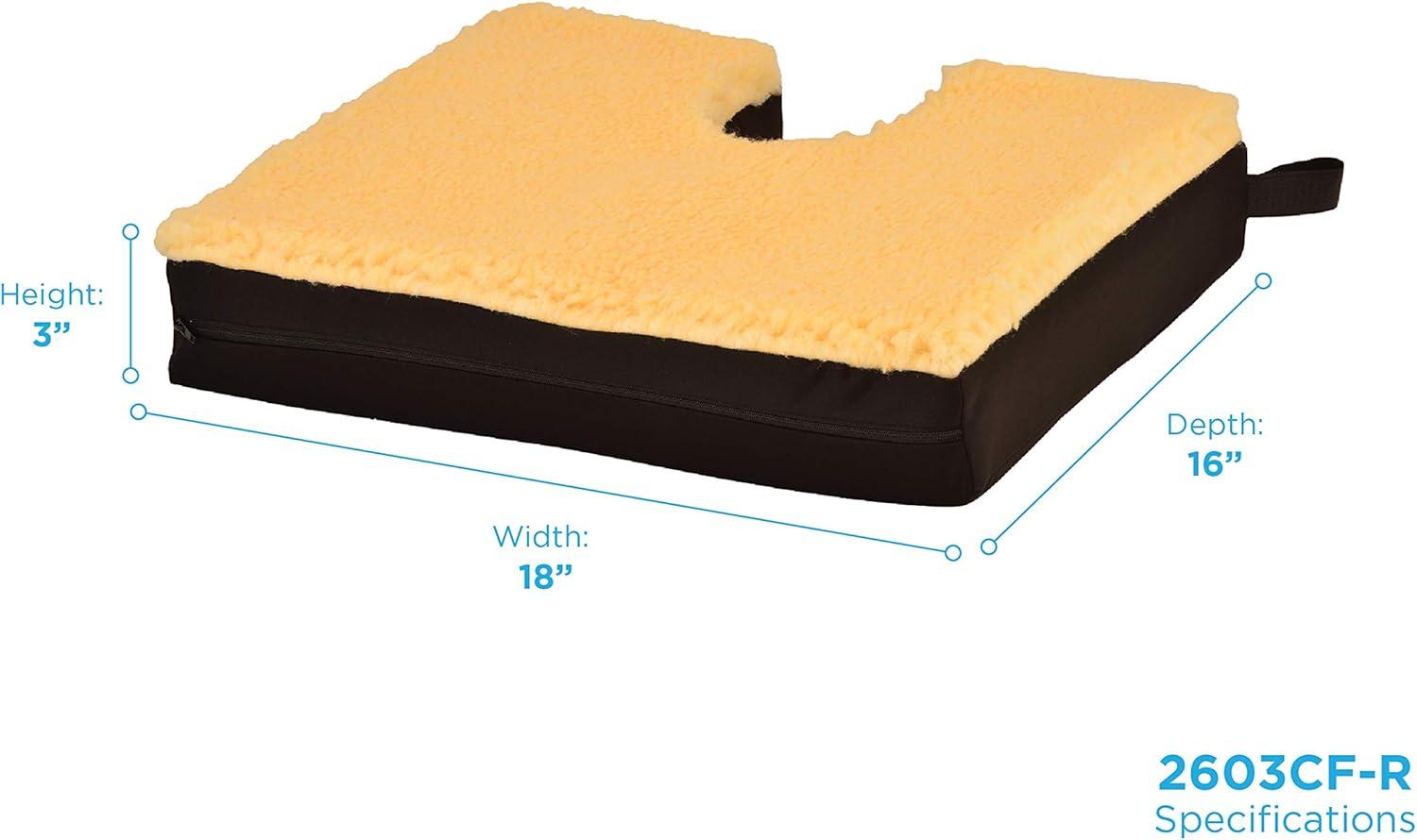 Cush Cyx Gel/Foam - Fleece Top - 1 Each / Each - 2603CF-R