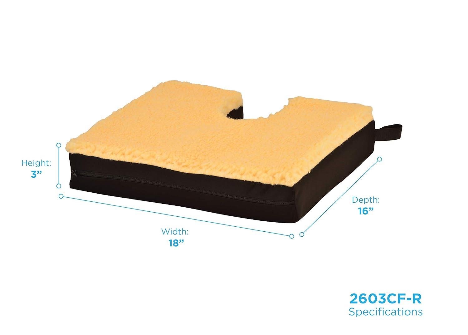 Cush Cyx Gel/Foam - Fleece Top - 1 Each / Each - 2603CF-R