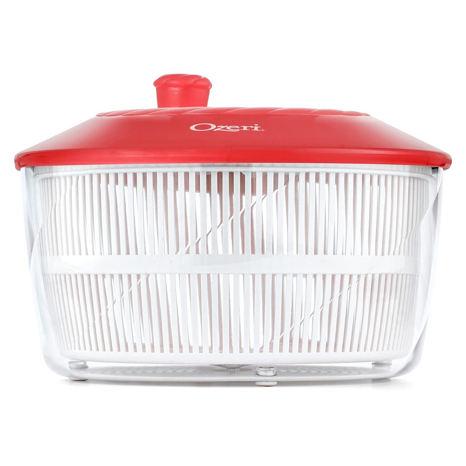 Ozeri Italian Made Fresca Salad Spinner and Serving Bowl Rotator