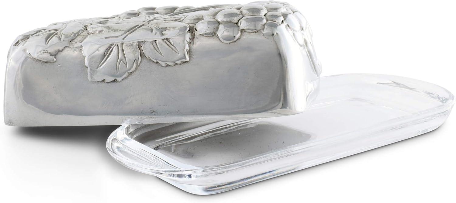 Arthur Court Designs Arthur Court Designs Grape Aluminum Butter Dish