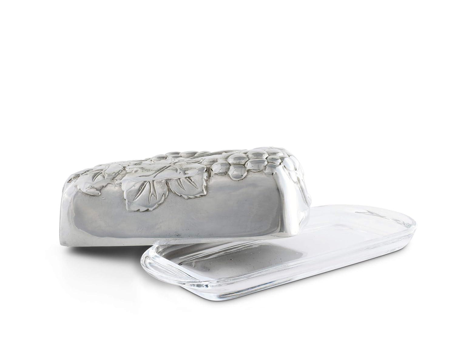 Arthur Court Designs Arthur Court Designs Grape Aluminum Butter Dish