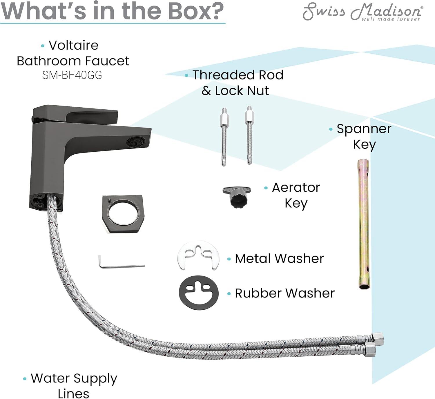 Voltaire Single Hole, Single-Handle, Bathroom Faucet