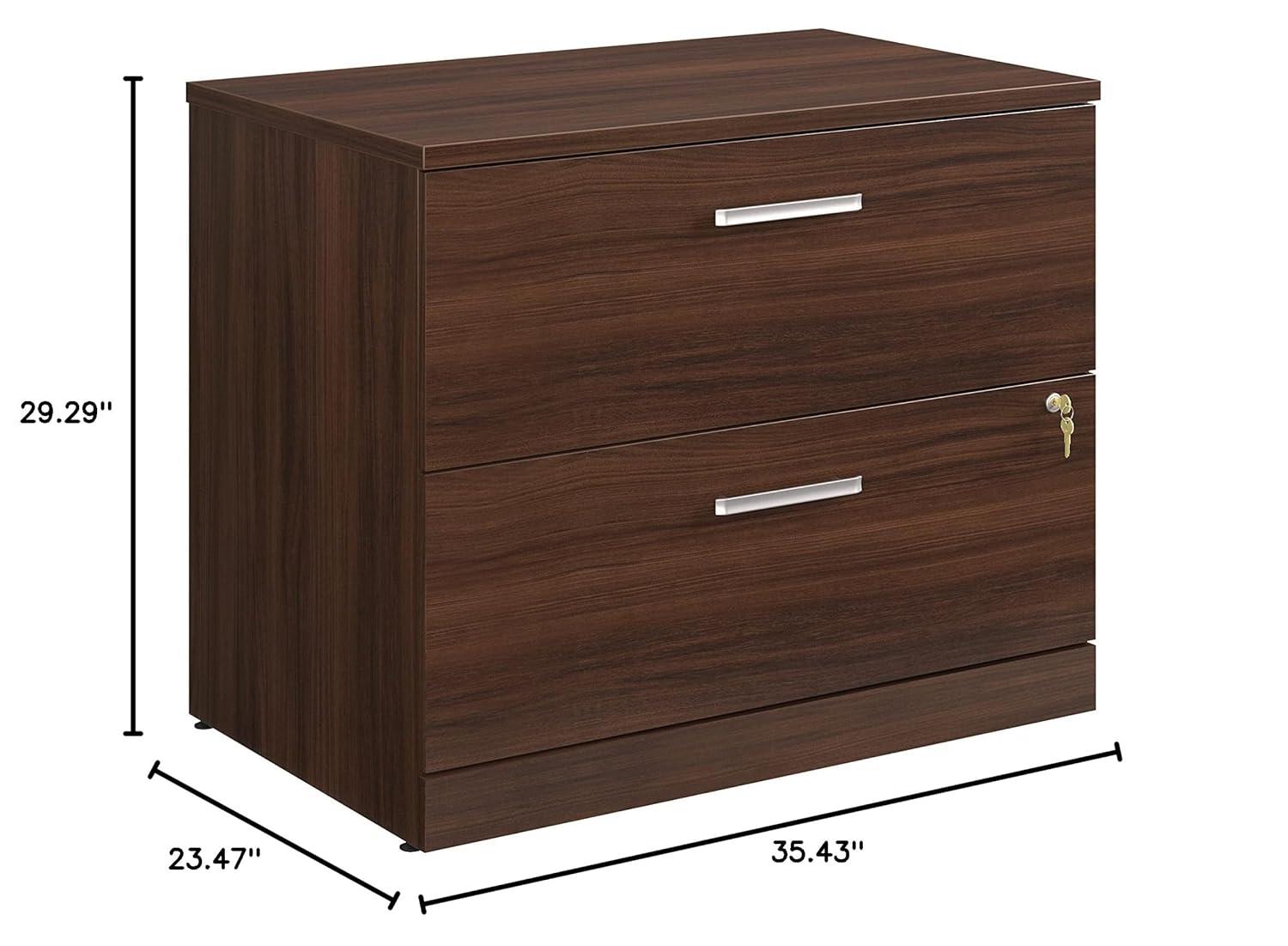 Affirm 2 Drawer Lateral File Classic Cherry - Sauder
